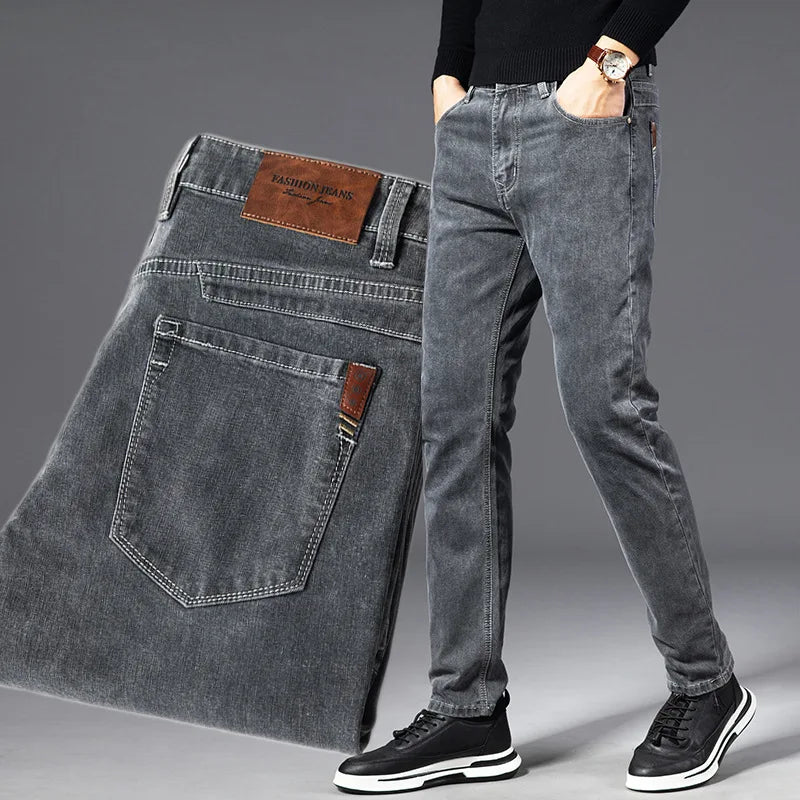 Zephyr Men’s Slim Fit Jeans – Tailored Denim Trousers
