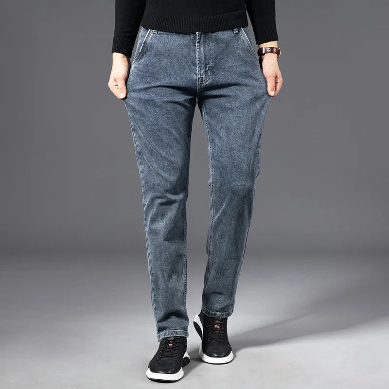 Zephyr Men’s Slim Fit Jeans – Tailored Denim Trousers