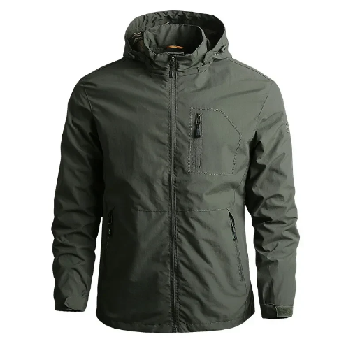 Lisbon Men’s Windbreaker Jacket – Waterproof Packable All-Weather Jacket