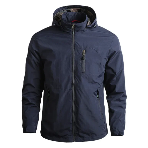 Lisbon Men’s Windbreaker Jacket – Waterproof Packable All-Weather Jacket