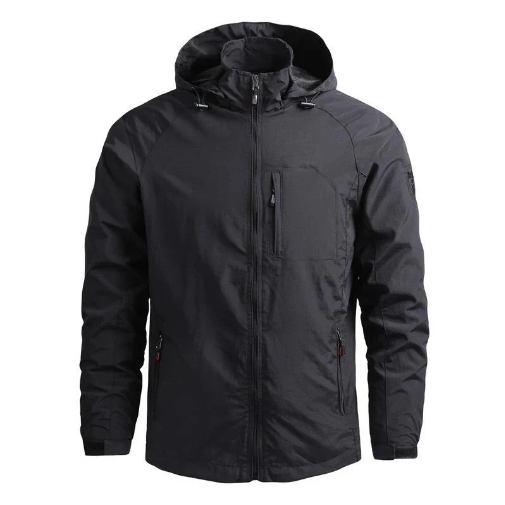 Lisbon Men’s Windbreaker Jacket – Waterproof Packable All-Weather Jacket