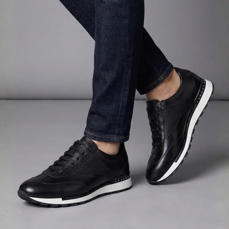 Salvatore Genuine Leather Casual Shoes – Smart Everyday Comfort Shoes