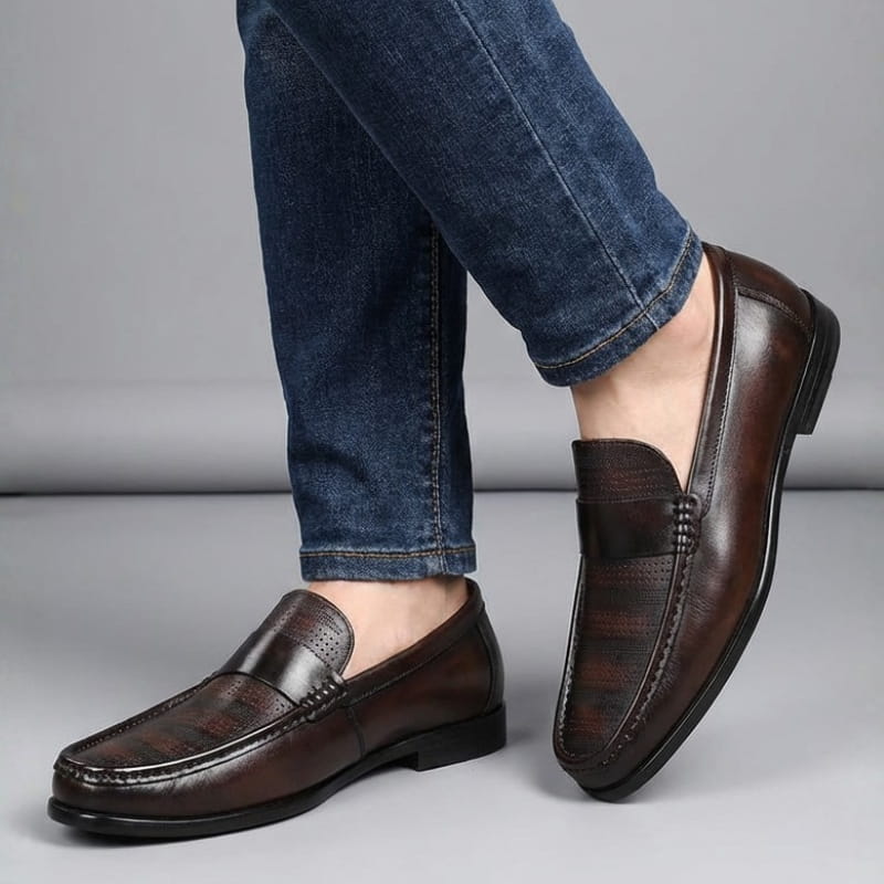 Hadrian Men’s Cowhide Leather Loafers