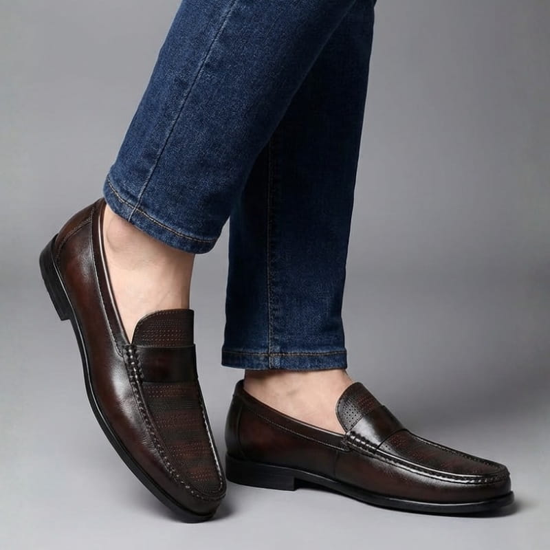 Hadrian Men’s Cowhide Leather Loafers