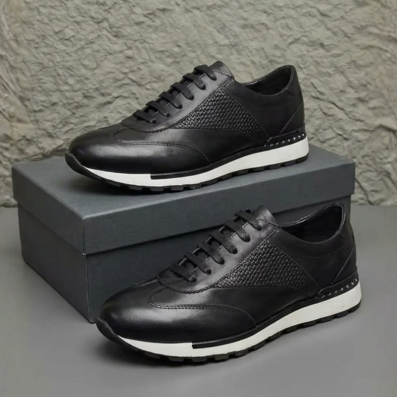 Salvatore Genuine Leather Casual Shoes – Smart Everyday Comfort Shoes