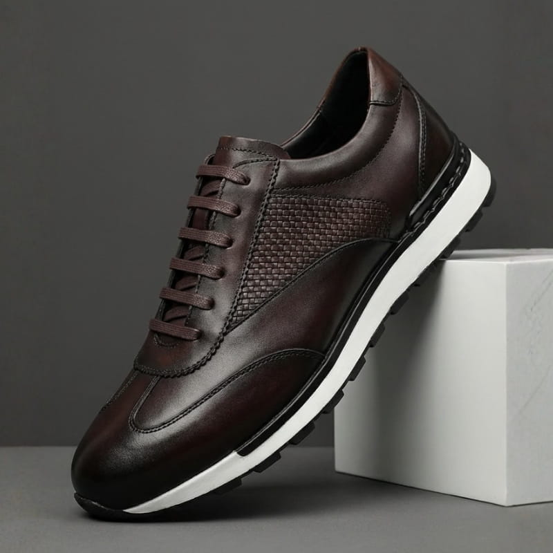 Salvatore Genuine Leather Casual Shoes – Smart Everyday Comfort Shoes