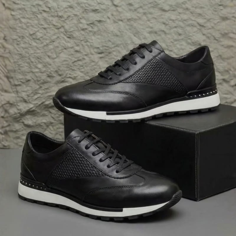 Salvatore Genuine Leather Casual Shoes – Smart Everyday Comfort Shoes