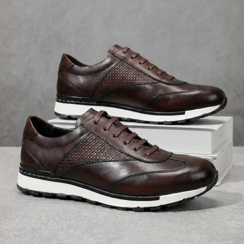 Salvatore Genuine Leather Casual Shoes – Smart Everyday Comfort Shoes