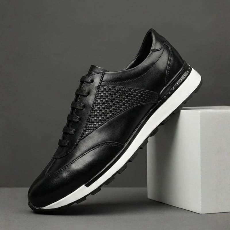 Salvatore Genuine Leather Casual Shoes – Smart Everyday Comfort Shoes