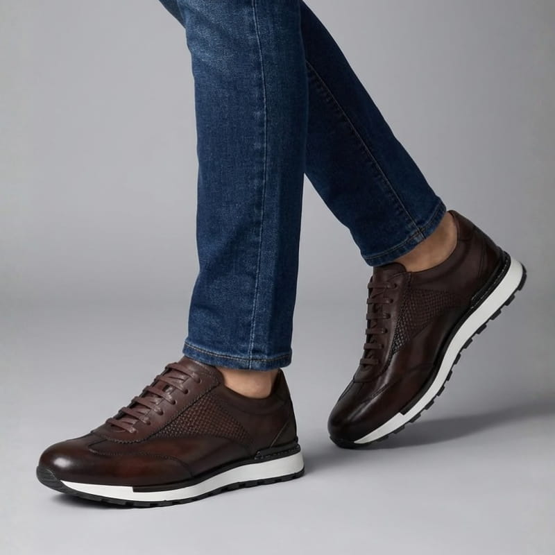 Salvatore Genuine Leather Casual Shoes – Smart Everyday Comfort Shoes