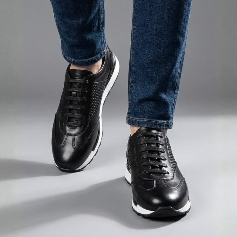 Salvatore Genuine Leather Casual Shoes – Smart Everyday Comfort Shoes