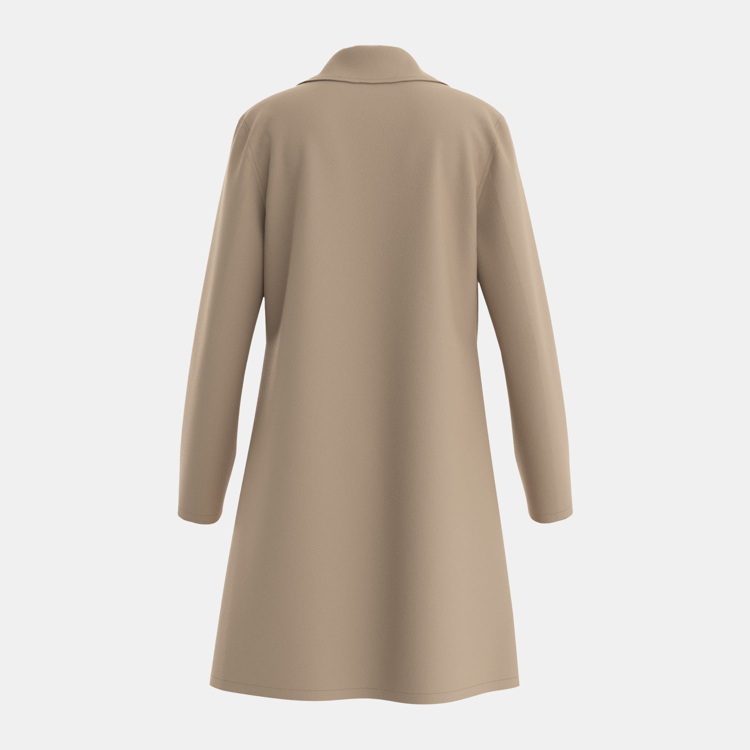Gretta Women’s Mid-Length Coat – Tailored Waist-Belt Design