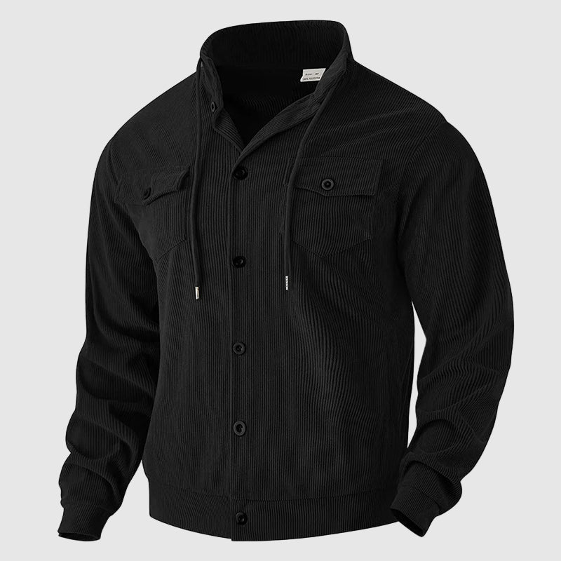Dylan Men’s Corduroy Jacket – Soft Textured Design with Classic Button Closure