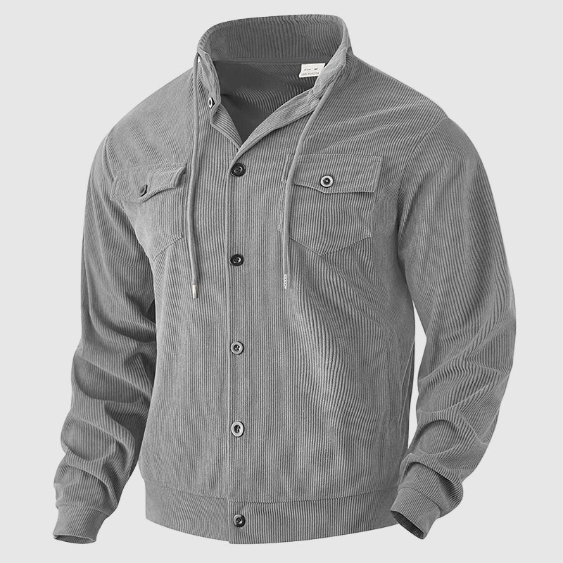 Dylan Men’s Corduroy Jacket – Soft Textured Design with Classic Button Closure
