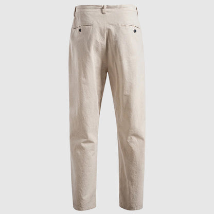 Romano Men’s Linen Pants – Lightweight Drawstring Relaxed Fit