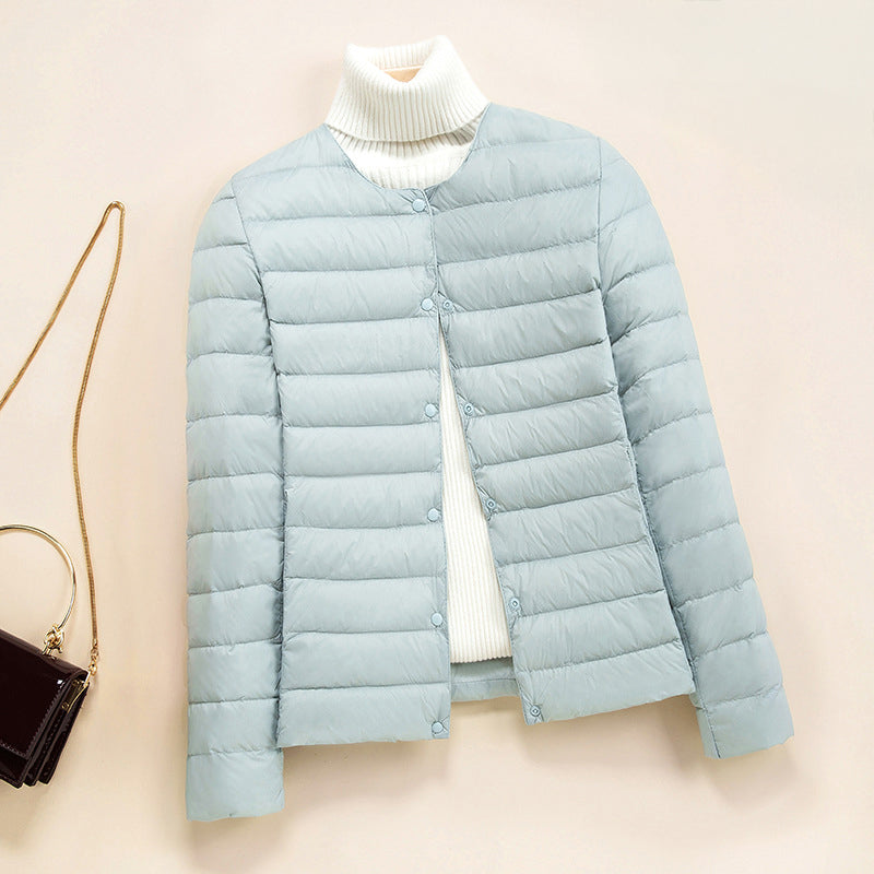 Jumaira Women’s Lightweight Down Jacket – Quilted Duck Down Coat