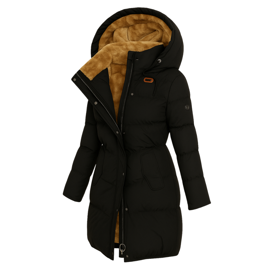 Rosa Women’s Waterproof Rain Jacket – Lightweight Long Winter Coat