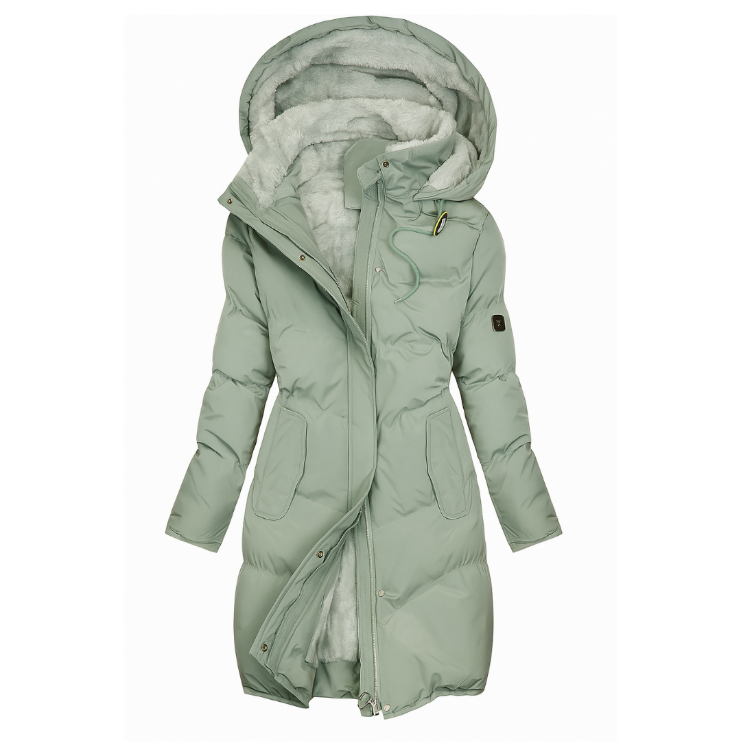 Rosa Women’s Waterproof Rain Jacket – Lightweight Long Winter Coat
