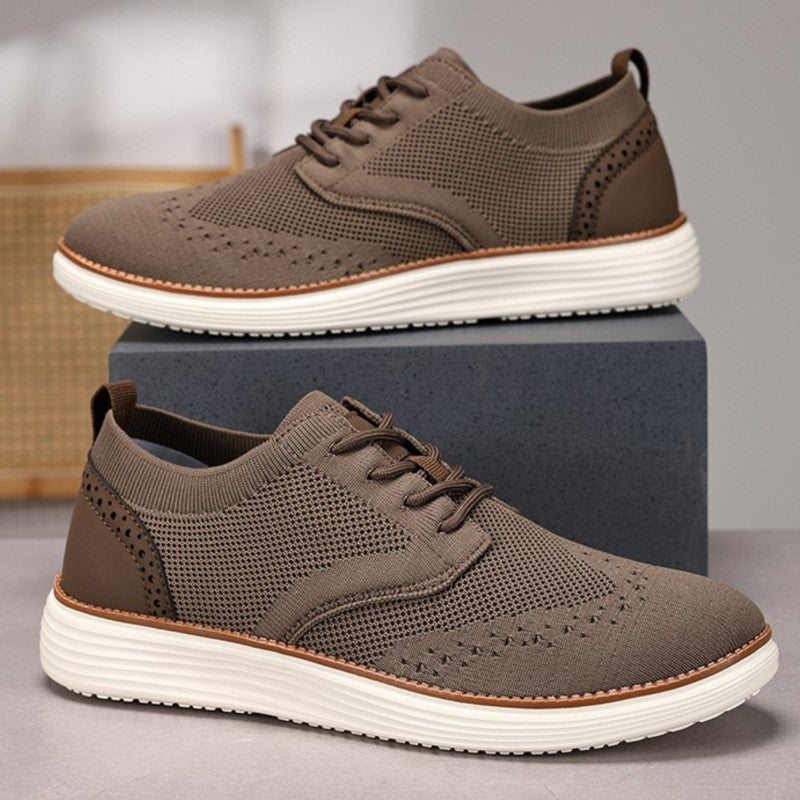 Gideon Men’s Trainers – Breathable Mesh Lightweight Trainers