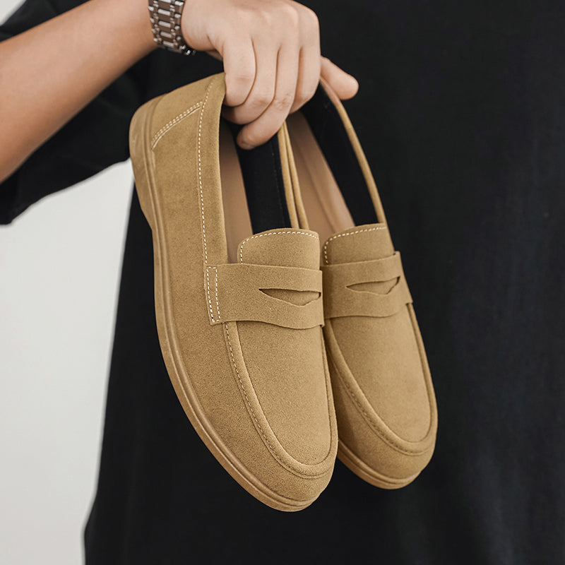 Dominic Premium Suede Loafers – Tailored Casual Slip-On Shoes