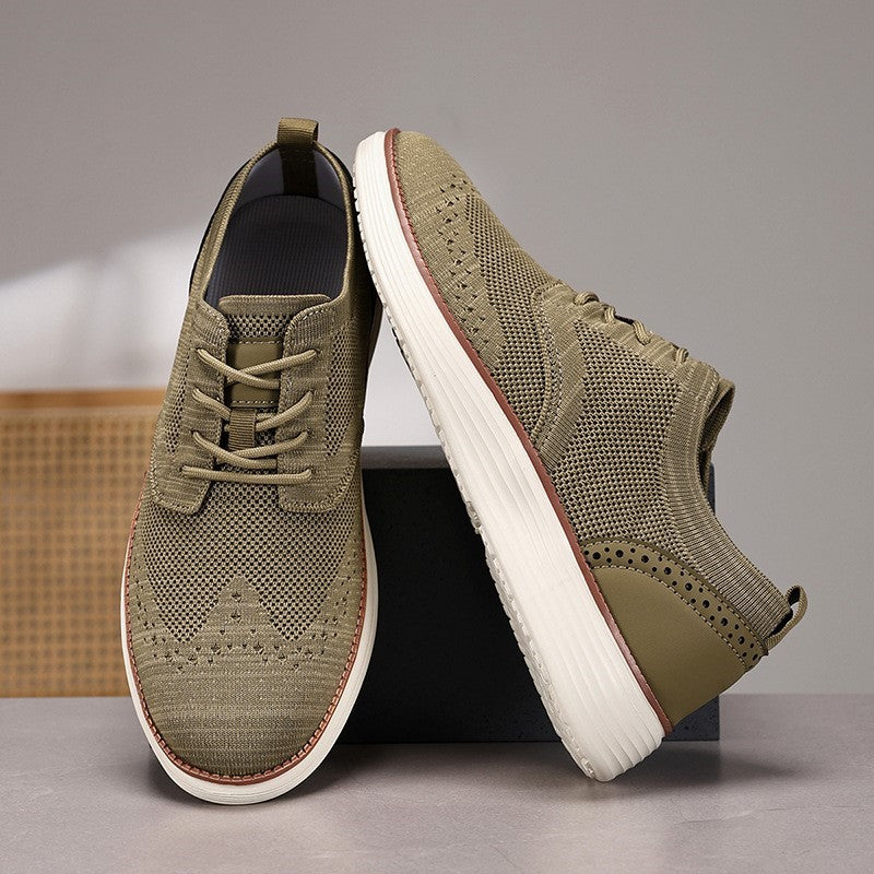 Gideon Men’s Trainers – Breathable Mesh Lightweight Trainers