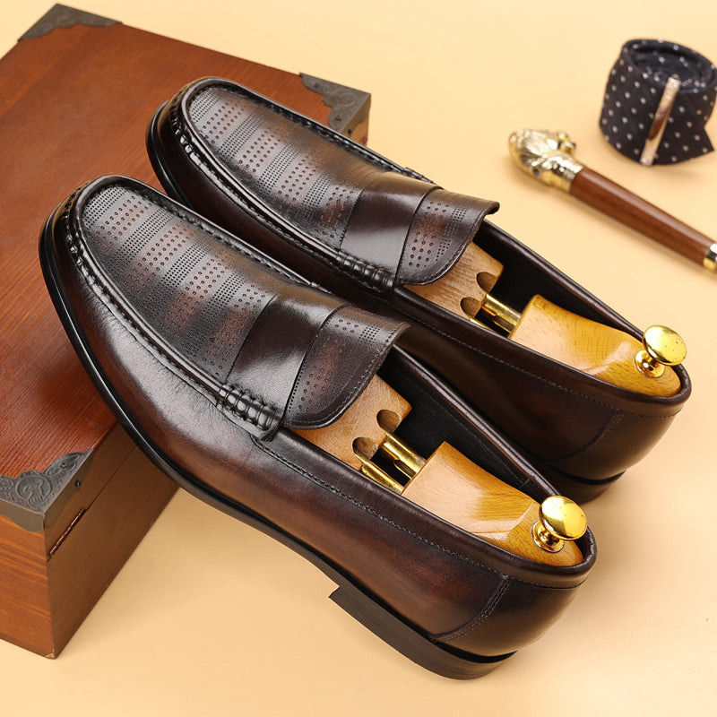 Hadrian Men’s Cowhide Leather Loafers