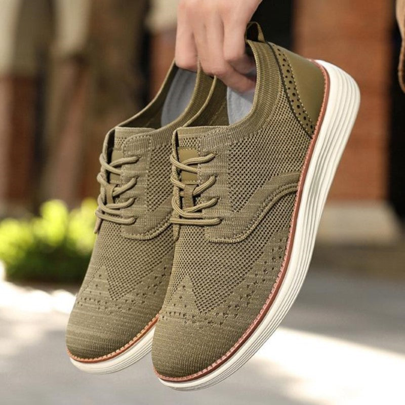 Gideon Men’s Shoes – Breathable Mesh Lightweight Trainers