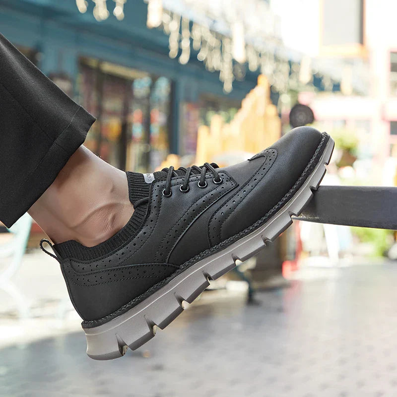 Theodore Premium Suede Trainers – Everyday Comfort Casual Shoes
