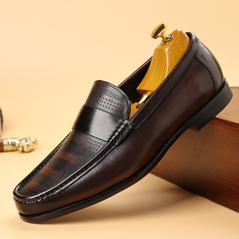 Hadrian Men’s Cowhide Leather Loafers