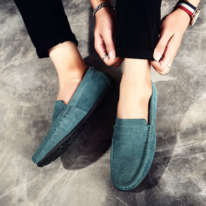 Giovanni Men’s Suede Loafers – Premium Slip-On Shoes