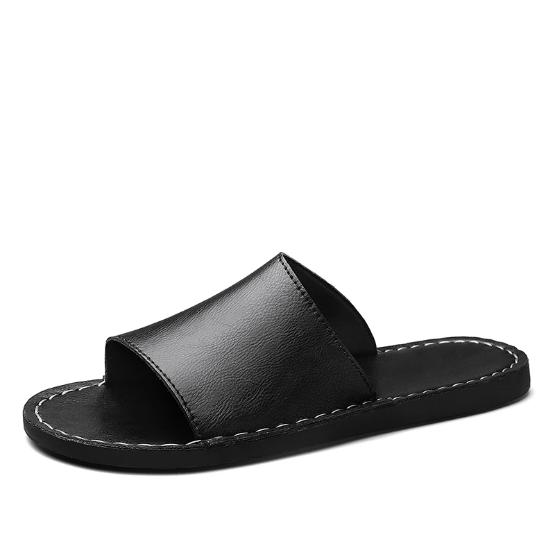 Ramses Genuine Leather Cross Strap Sandals – Handcrafted Cushioned Summer Footwear