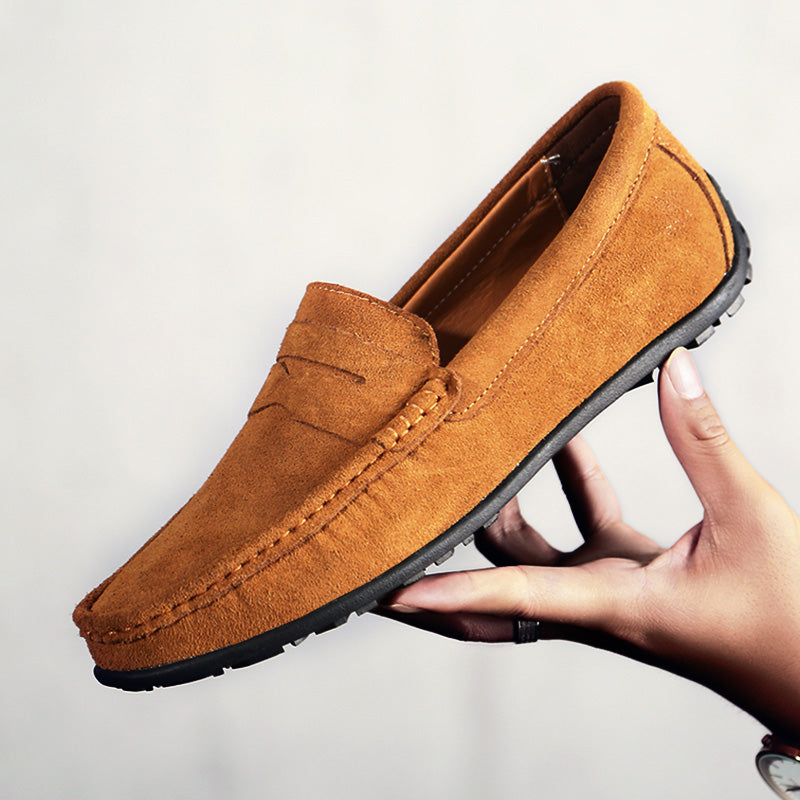 Giovanni Men’s Suede Loafers – Premium Slip-On Shoes