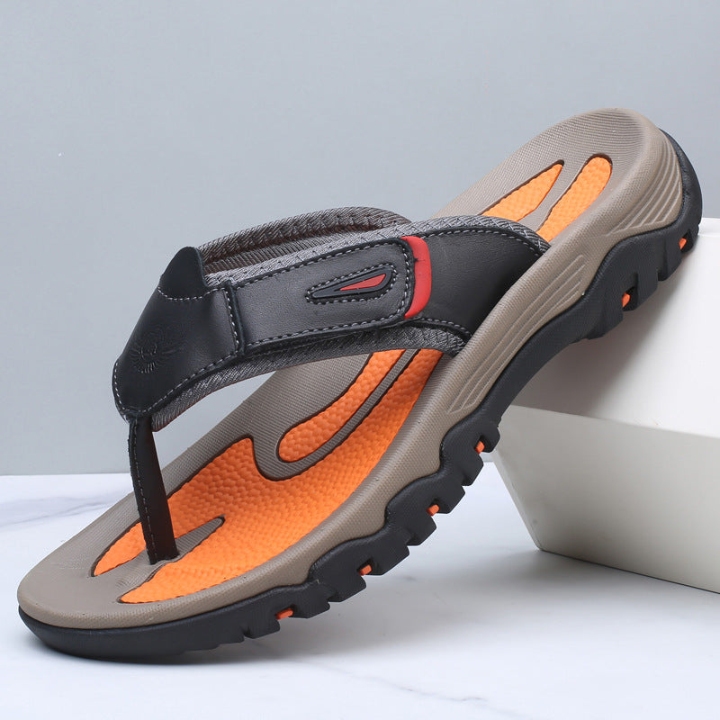 Ruben Genuine Leather Sandals – Cushioned Breathable Summer Footwear