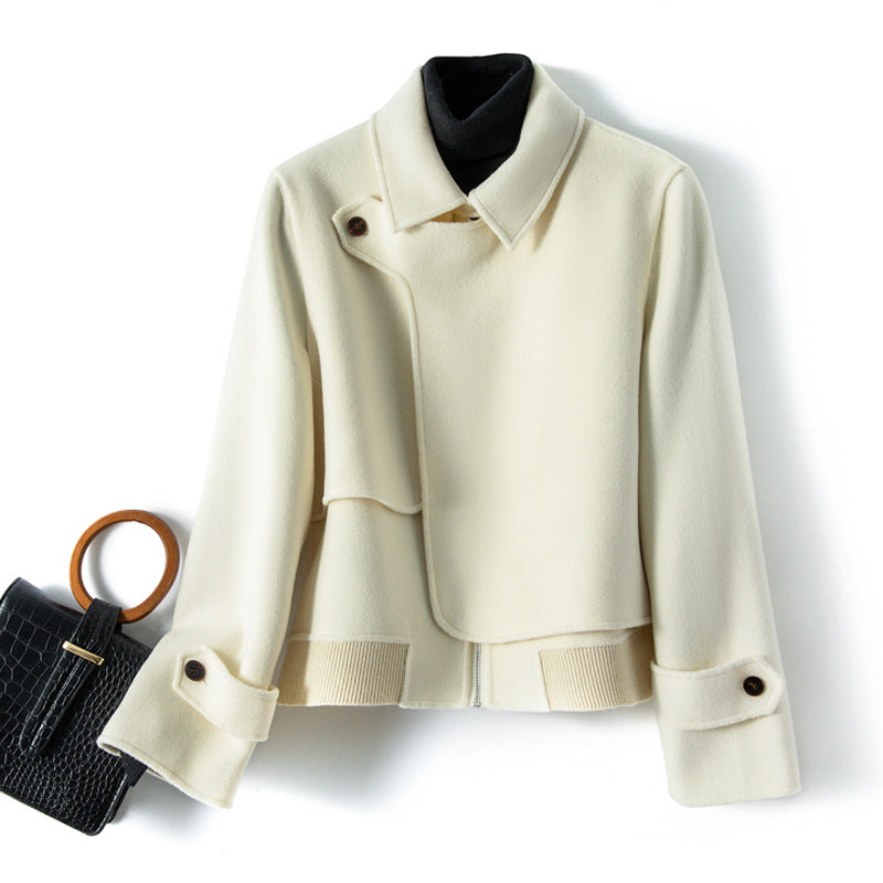 Celeste Women’s Wool Jacket – Cropped Tailored Design