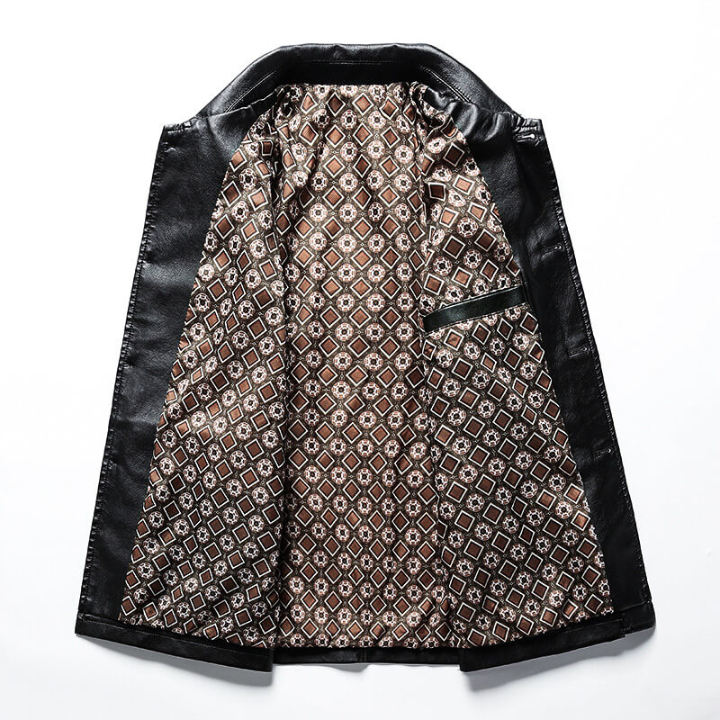 Sergio Men’s Eco-Leather Jacket