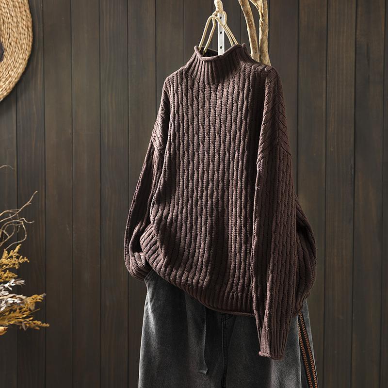 Miranda Women's Cashmere Pullover – Relaxed Fit Knit Sweater