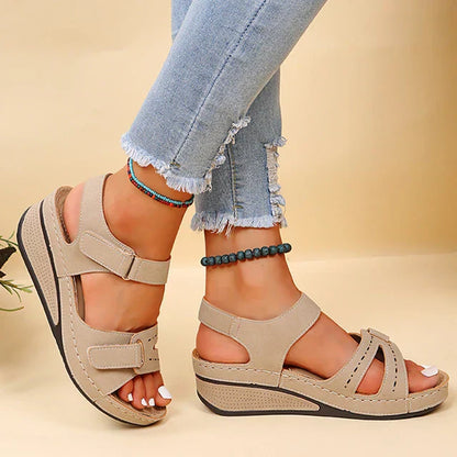 Amara Women’s Orthopaedic Sandals – Open Toe with Cushioned Support