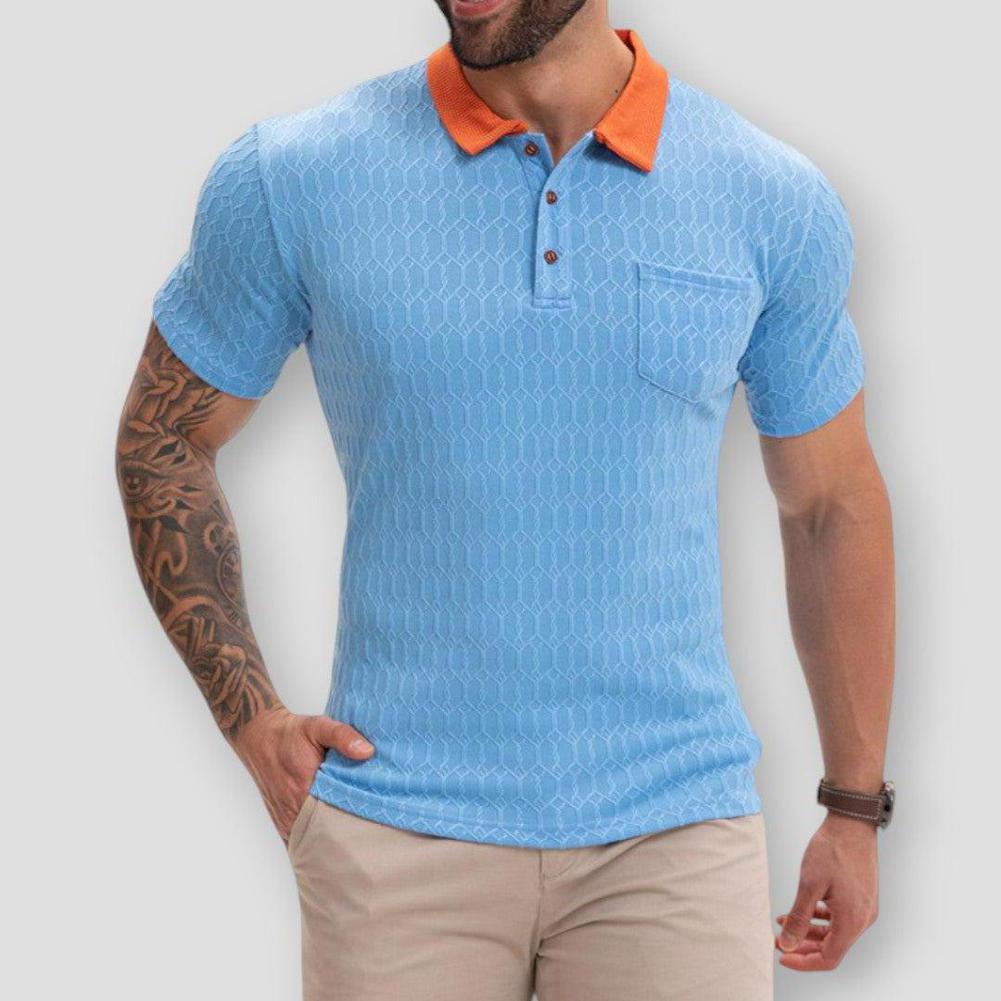 Arman Men’s Polo Shirt – Slim Fit Short Sleeve Casual Summer Top