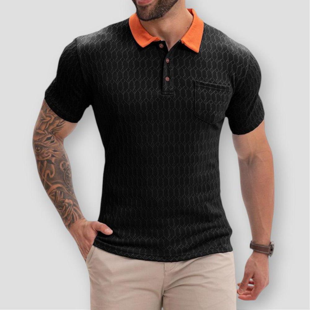 Arman Men’s Polo Shirt – Slim Fit Short Sleeve Casual Summer Top