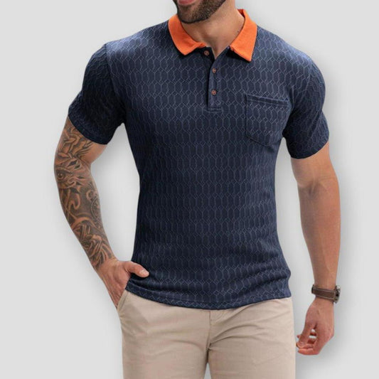 Arman Men’s Polo Shirt – Slim Fit Short Sleeve Casual Summer Top