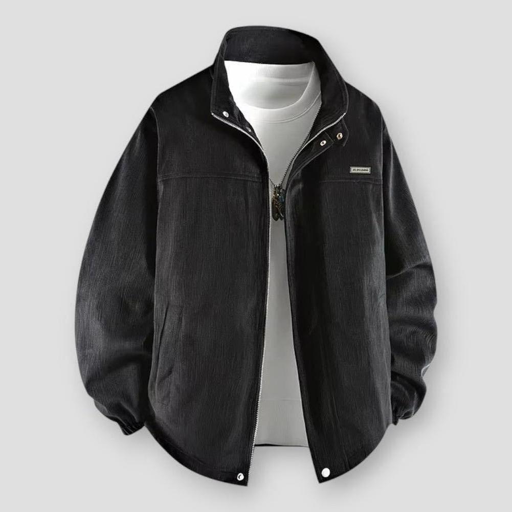 Oliver Men’s Lightweight Corduroy Jacket – Loose Fit Transitional Outerwear