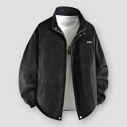 Oliver Men’s Lightweight Corduroy Jacket – Loose Fit Transitional Outerwear