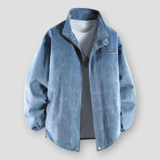 Oliver Men’s Lightweight Corduroy Jacket – Loose Fit Transitional Outerwear