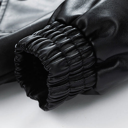 Renato Men’s Leather Bomber Jacket
