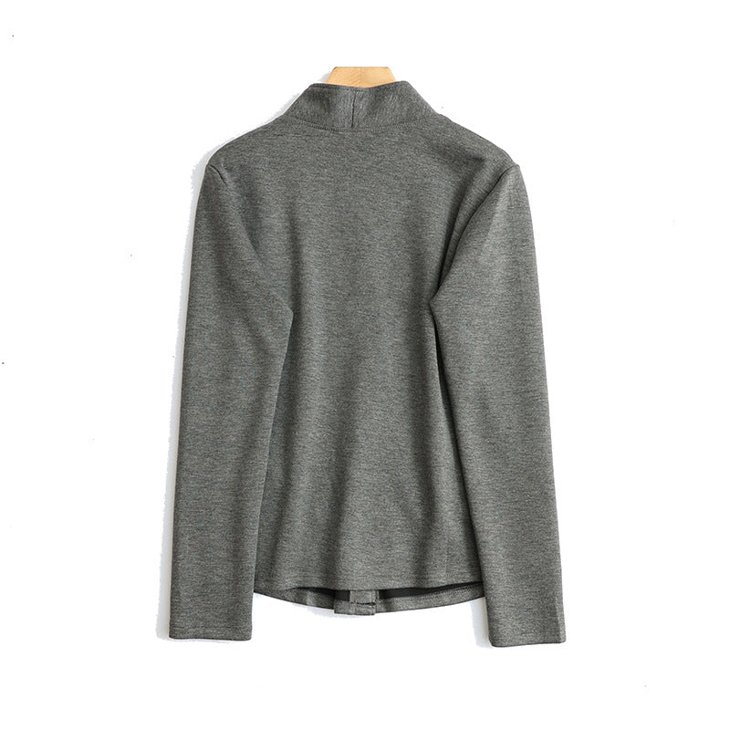 Calista Women’s Cardigan – Structured Knit with Heritage Badge Detail