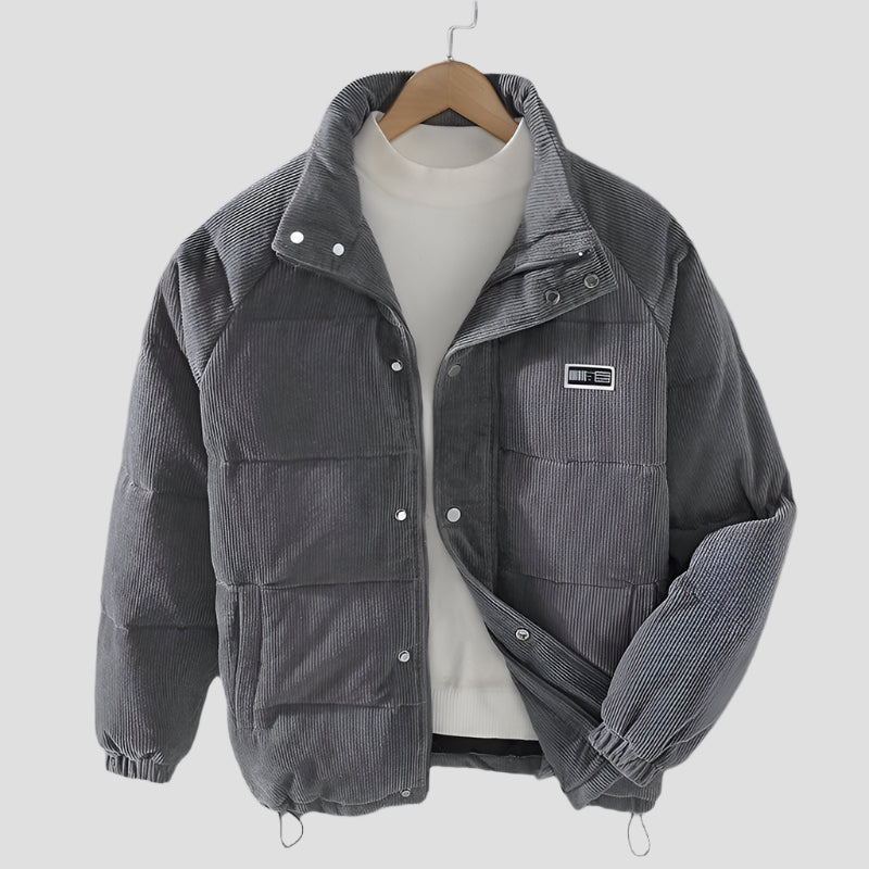 Aleson Men’s Corduroy Jacket – Vintage-Inspired Button Up Jacket