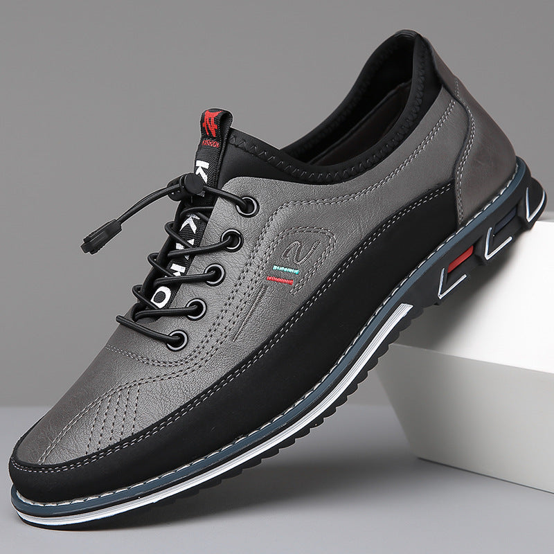 Hugo Men’s Leather Shoes – Eco Leather Barefoot with Waterproof Finish