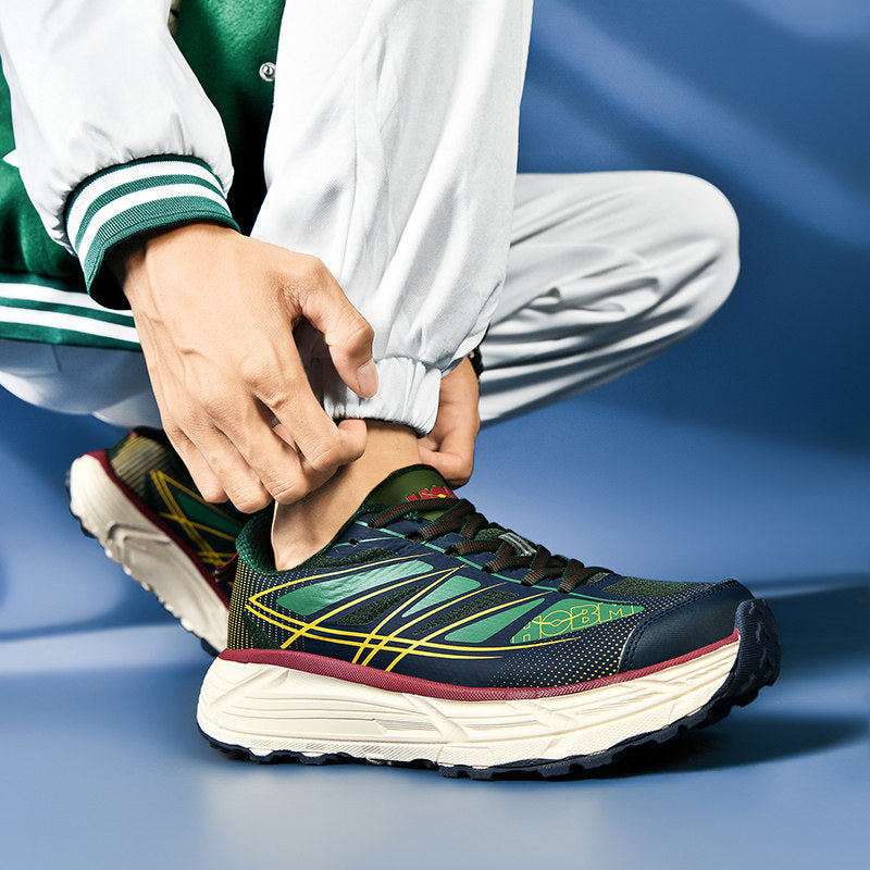 Griffin Men’s Trainers – Supportive Flex Sole Trail Shoes