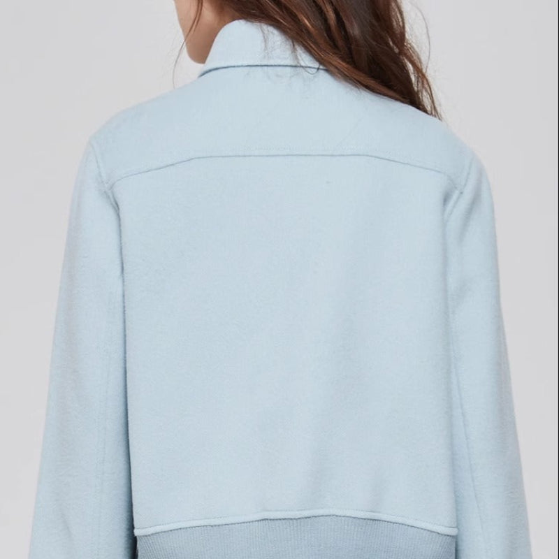 Celeste Women’s Wool Jacket – Cropped Tailored Design