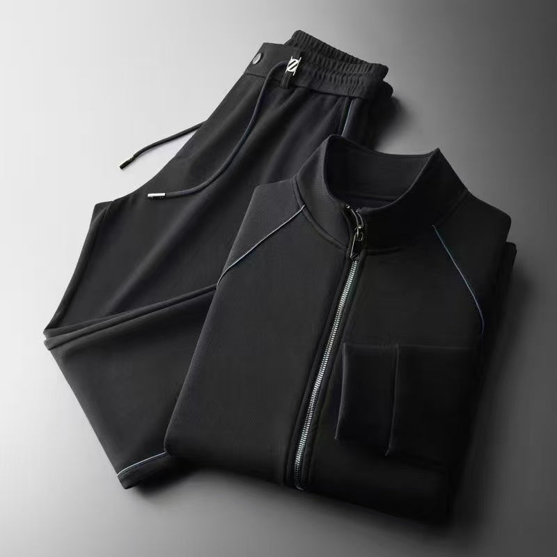 Elian Men’s Tracksuit Set – Premium Lycra Fibre with Tailored Fit Co-Ord